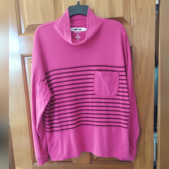 croft & barrow Tops - ➕️ Croft & Barrow Very Soft, Cowl Neck Sweatshirt, Size XXL